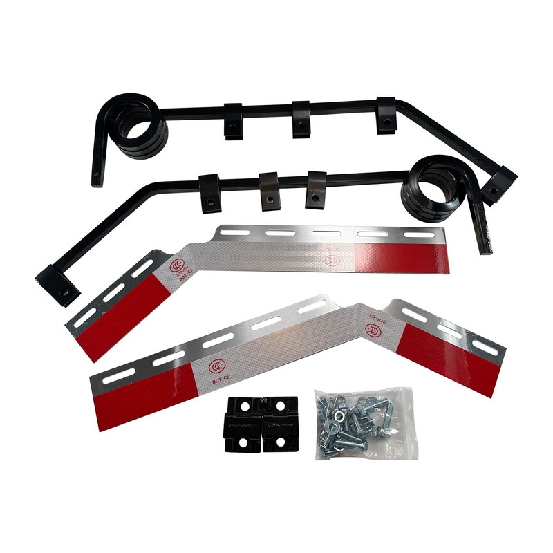 IBESTWOLF Pair Angled Down Bar Type Truck Mud Flap Hangers