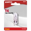 Satco S3547 1/Card 120V 100-Watt T4 G9 Base Light Bulb,
