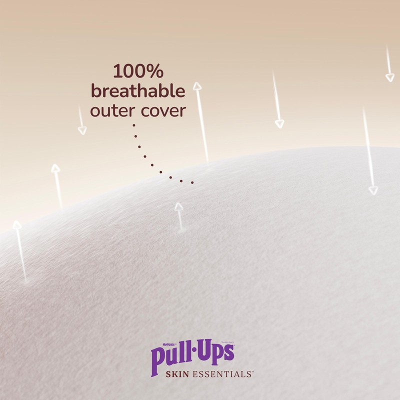 Pull-Ups Boys' Skin Essentials Potty Training Pants, Training Underwear, 2T-3T