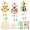 MONCAP Pack of 5 Easter Chicks Craft Set for Children