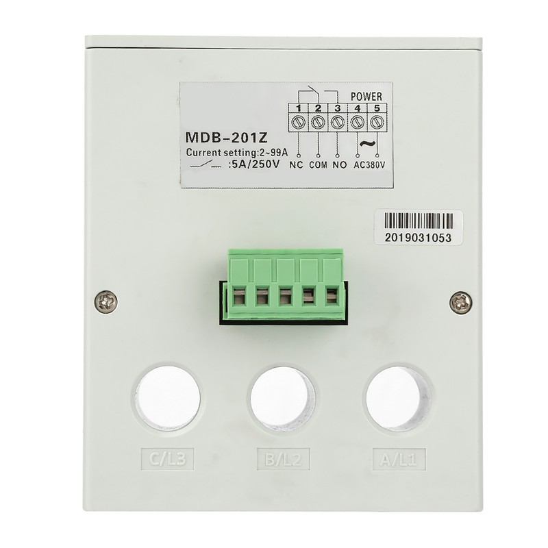380V AC Digital Electric Motor Protector 2-99A Overload Phase Loss