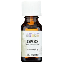 Aura Cacia Essential Oil Cypress - 0.5 Oz