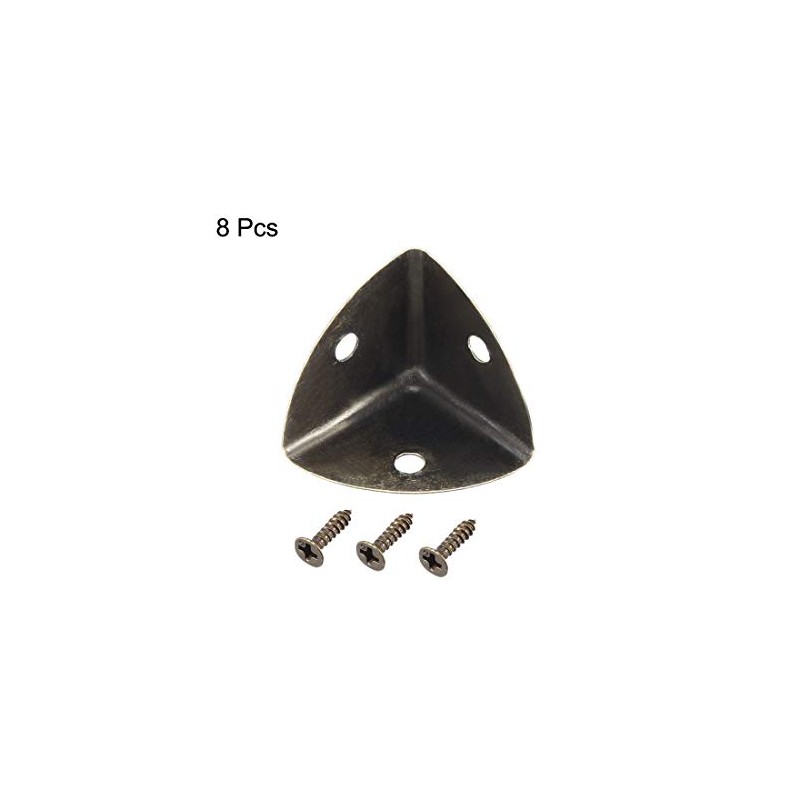 sourcing map Metal Box Corner Protectors Edge Guard Protector 21