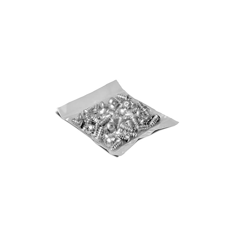 Triton Products 1/4'' DuraHook Pegboard Screws - 50 Pack, Silver
