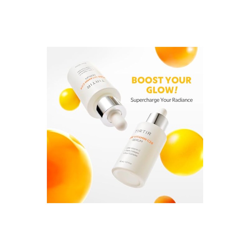 Tirtir Sérum Vitamina C24 Serum Facial Pura Triple Colágeno Cica