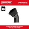 CRAFTSMAN CMXZVBE38725 1-7/8 in. Dusting Brush Wet Dry Vac Attachment,