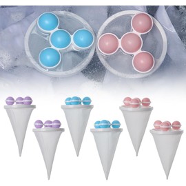 New Floating Hair Filtering Mesh Removal,Upgrade Pet Hair Remover for Laundry Lint Catcher for Washing Machine Wool Device,Reusable Washer Hair Catcher Cleaning Mesh Bag for Dog Cat (6, Mix)