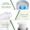Betinyar 6Pcs 1.7oz/50ml Refillable Airless Pump Bottle, Makeup Pump Dispenser