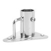Flagpole Bracket, 90 Degree Flagpole Holder, 1" 316 Stainless Steel