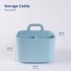 BLUE GINKGO Multipurpose Caddy Organizer - Stackable Plastic Caddy with