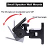 Howonder-pro Speaker Wall Mount, Speaker Mount Wall ，All Aluminum Speaker