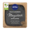 NIVEA MagicBAR Exfoliating Active Charcoal, 75g, Pack of 1