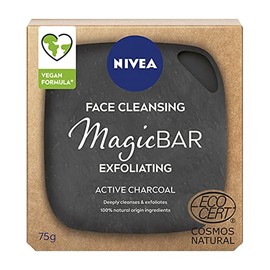 NIVEA MagicBAR Exfoliating Active Charcoal, 75g, Pack of 1