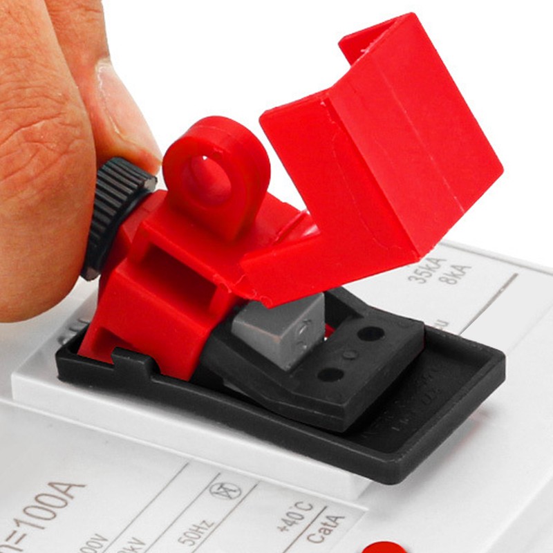 Clamp On Circuit Breaker Lockout Device Easy Installation Air Switch