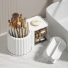 Anyoifax 360 Rotating Makeup Brush Holder 7 Slots Makeup Organizer