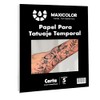 Papel de Tatuaje Temporal para Impresión Inkjet, Tamaño Carta –