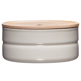 Riess Storage Tin Enamel 615 ml Grey