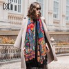 DANA XU 100% Merino Wool Extra Large Pashmina Blanket Travel