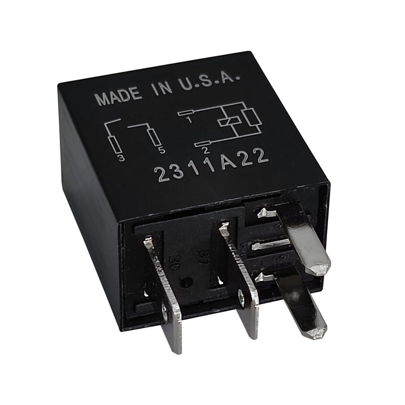 Relay 8T2T-14B192-AB (Set of 2), 12VDC 4 Pins Plug-in Automotive