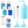 Snow Globe Tumbler Supplies Kit – 250ml Pink Squeeze Bottle,
