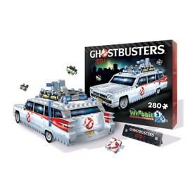 WREBBIT 3D - Ghostbusters Ecto-1 3D Jigsaw Puzzle - 280 Pieces
