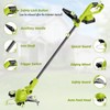 JAGROM 12-inch 20V Cordless String Trimmer with Charger, 2 X