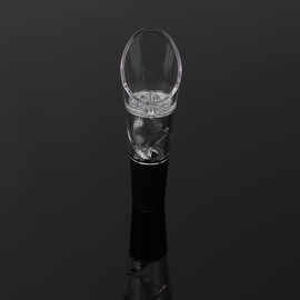 1Pc For Cross Flowing Wine Aerating Pourer Spout Aerator Quick Pouring