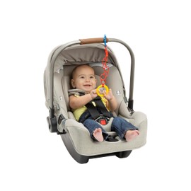 Kids II Japan Bright Starts O-Link Baby Stroller Toy, Stroller Strap, Teeth, Rattle, Oball, Baby Shower, Red