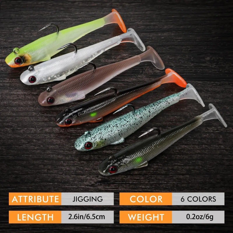 Señuelos Swimbait Pre-rigged Para Pescadores Profesionales
