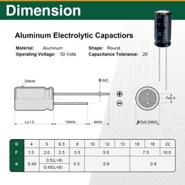630 Pcs 24 Values Electrolytic Capacitor Assortment Box Kit(0.1uf - 1000uf),Direct Insertion Aluminum Electrolytic Capacitors 10v 16v 25v 50v Available for TV, LCD Monitor, Radio, Stereo, Game
