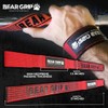 BEAR GRIP Straps - Premium Neoprene Padded, Double Stitched Heavy