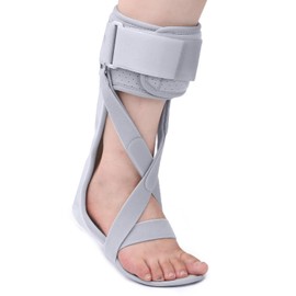 Medical AFO Foot Drop Brace - Drop Foot Braces for Walking - AFO Brace Walking with Shoe - Ankle Foot Orthosis for Stroke - Drop Foot Stabilizer Support for Men & Women XL-Right (Comfort)