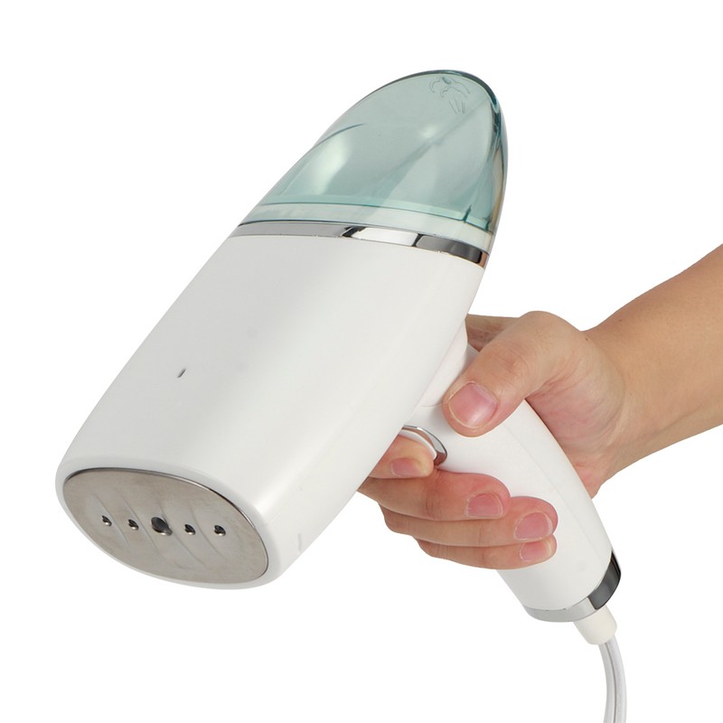 1000W Electric Steamers Folding Portable Household Garment Clothes Steamers White