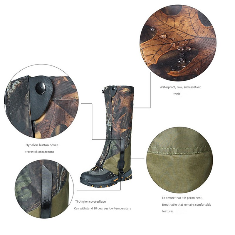 Leg Gaiters Waterproof Windproof Anti Mosquito Leg Guards Boot Covers