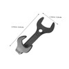 TEHAUX 16 pcs Wrench Shaped Multi Purpose Hanger for Bathroom