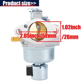 QAZAKY SV600 Carburador compatible con Kohler 20 853 01 02 8 14 16 21 22 33 35 37 41 42 43 44 45 52 71 79 88 92 93 -SV53 SSV5SSV540S CV460S CV461 CV491S CV492S CV493S 12 853 104 107 117 118 179 132 -S