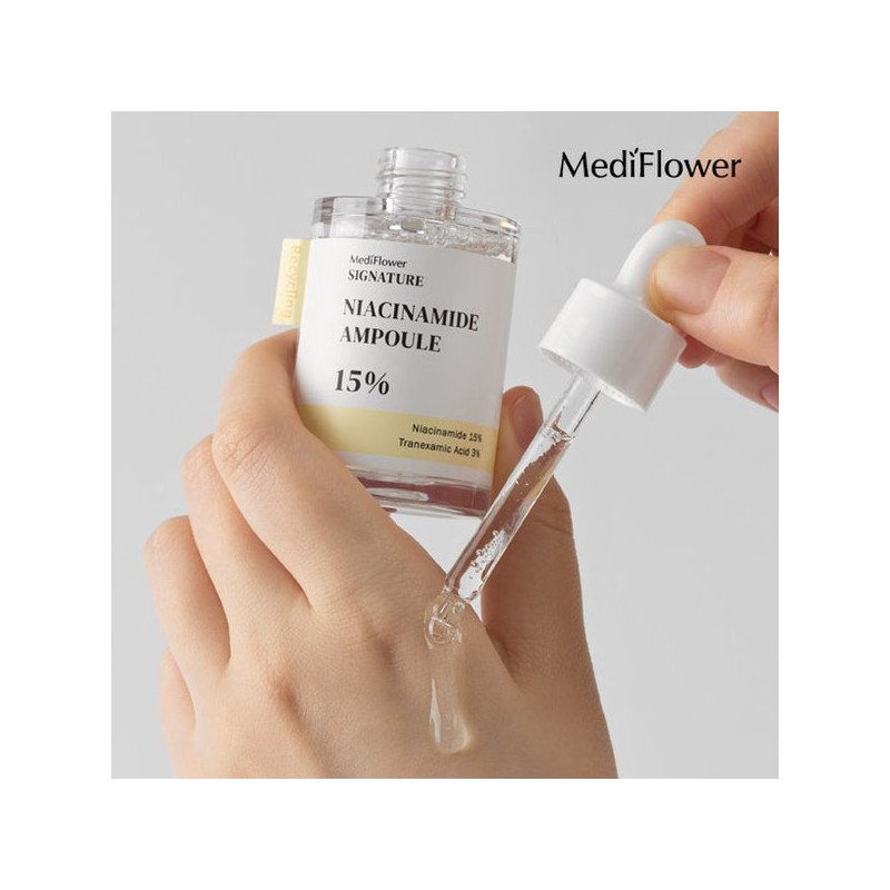 Mediflower 시그니처 나이아신아마이드 15% 앰플 30ml Signature Niacinamide 15% Ampoule