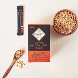 Lacto-On 글루텐 분해 골드 카무트 효소 30포 3박스 Gluten-Digesting Gold Kamut Enzyme 30 Packs 3 Boxes