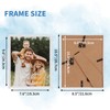 WIFTREY 8x10 Picture Frame Set of 18, Multi Photo Frames