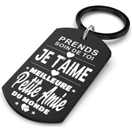 Allpeak Cadeau Pour Sa Copine Cadeau Noel - Porte Clef - FR, Blue black