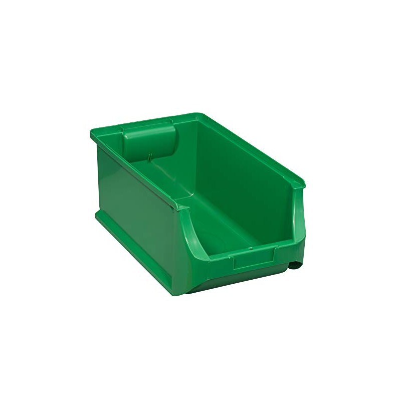 Allit 456215 Size 4 Storage Bin, Green, 355 x 205
