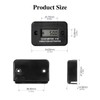 NInE-ROnG Vibration Digital Hour Meter Self-powered Gauge Waterproof IP68 for