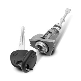 Front Door Lock Cylinder with 2 Keys Fit for Hyundai Elantra 1.8L 2.0L 2011-2016 Driver Side Car Door Locks Set Replace 81970-3XA00 819703XA00