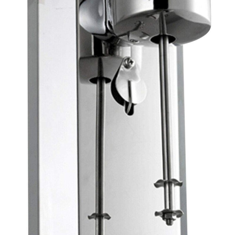 Dual Head Milkshake Soft Ice Cream Mixer Blender Cocktail Stainless
