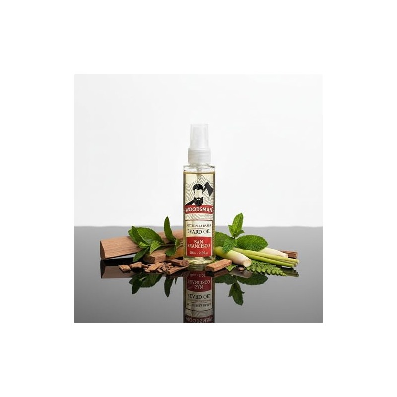 Woodsman - Aceite Para Barba y Bigote 60 ml. (San