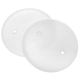 Yocimango 10PCS Ceiling Cover Round Electrical Box Covers Round 86 Wire Box For Ceiling or Wall Screws