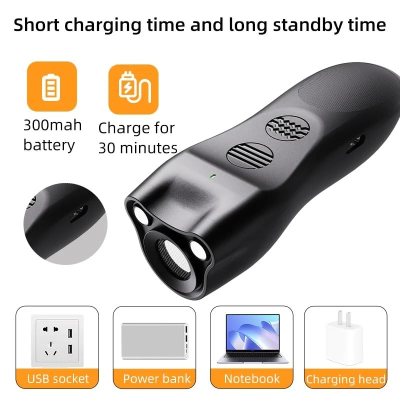 HomeFunk Anti Barking Device for Dogs, Ultrasonic Dog Deterrent Control