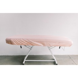 SOL BEAUTY CO™ Spa Bed Nylon Protective Cover (Blush) - Made in The USA