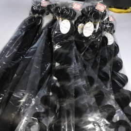 Natural Raw Hair Bundles Full Cuticle Aligned Human Hair Burmese Curly 100% Human Hair for Black Women Kinky Curly Indian Curlycolor: Body wave 1, Stretched Length: 14 Inches