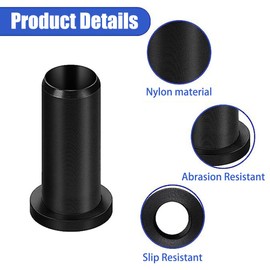 DONGKER 8PCS Oar Lock Socket Inserts,1/2" Nylon Oars Sleeve for Oar Protectors Boat Socket Boat Tool Holder